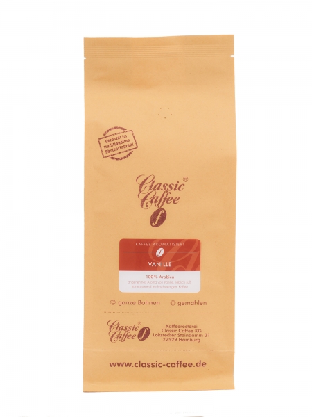 Aromatisierter Kaffee - Vanille